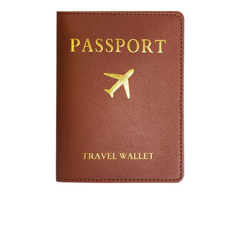 1PC Portable PU Leather Luggage Tag Suitcase