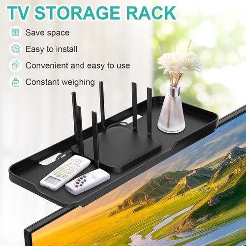 General Adjustable Set-Top Box Holder, Mobile Phone Holder, Tablet Holder, Compatible - Router/DVD/Set-Top Box/Player Holder