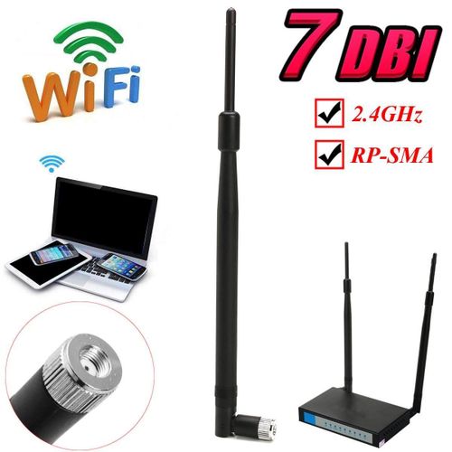 2.4GHz 7DBI RP-SMA WIFI Wireless Booster Range Extender