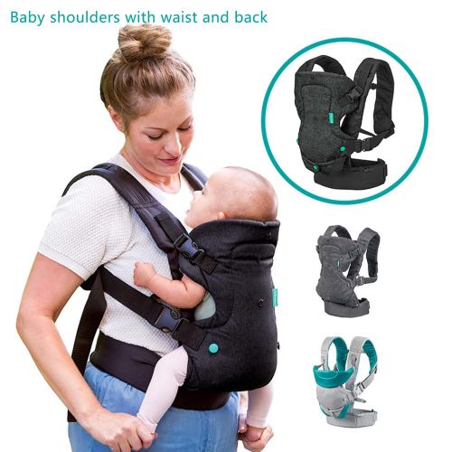 4-in-1 Shoulder Baby Carrier Adjustable Detachable Infant Baby Hip Seat Carrier Perfect For Shopping Travelling NO5266