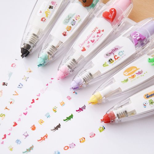 Student Supplies Creative Stationery Orange Forest Pressed