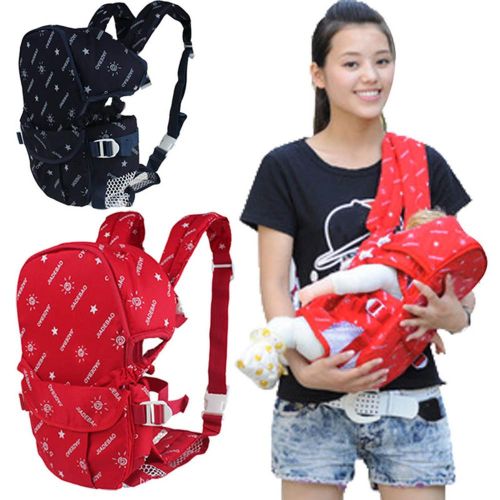 Newborn Front and Back Carrier Ultimate Comfort Hip Seat Baby Carrier for Newborn Infant & Toddler NO5278