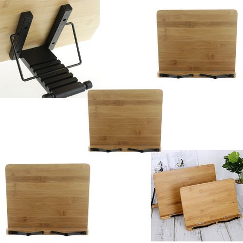Adjustable Cookbook Stand Holder Foldable Reading Textbook Stand