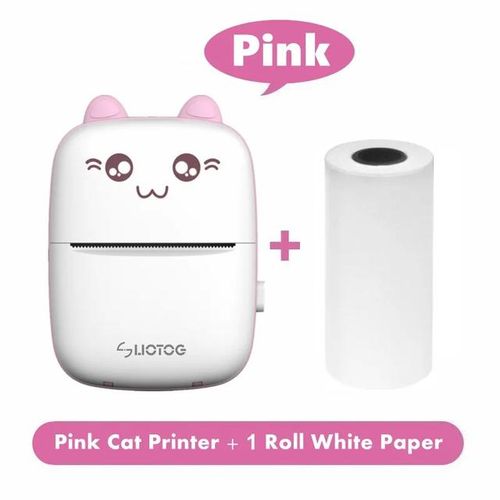 Cute HD Photo Printer Mini Drucker Thermal Adhesive Label Portable Makeid Inkless Bluetooth Multi-function Miniprint for