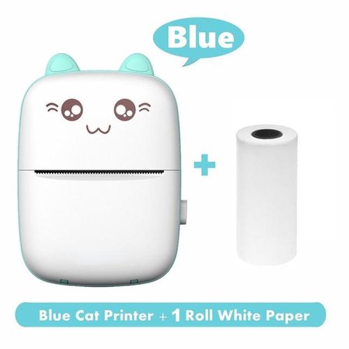 Cute HD Photo Printer Mini Drucker Thermal Adhesive Label Portable Makeid Inkless Bluetooth Multi-function Miniprint for