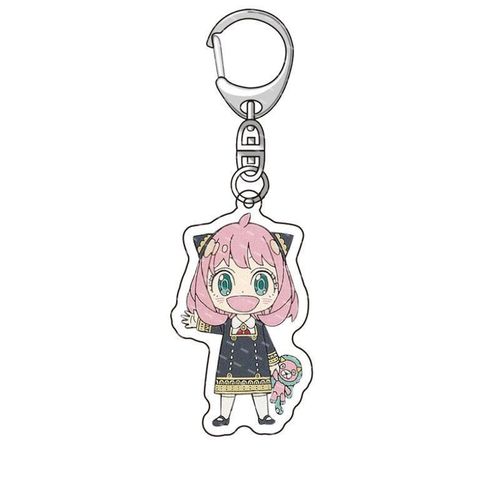 Ornaments Anime Spy X Family Keychain Cartoon Figure Peripheral Bags Pendant Key Chain For Women Men Jewelry S Accessories