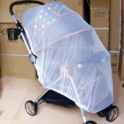 2 pcs Outdoor Mosquito Bee Insect Cover Mesh Net F. Infants Baby Stroller Car Carriage