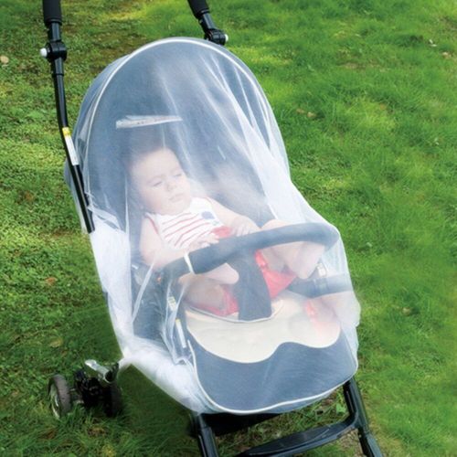 2 pcs Outdoor Mosquito Bee Insect Cover Mesh Net F. Infants Baby Stroller Car Carriage