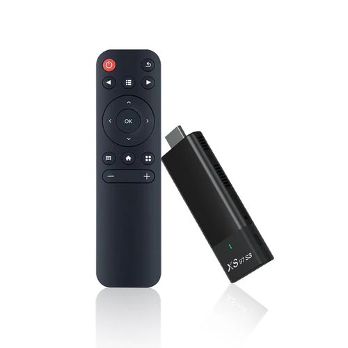 XS97 S3 Android TV Stick - 2GB/8GB, 4K Streaming, Wi-Fi - Black