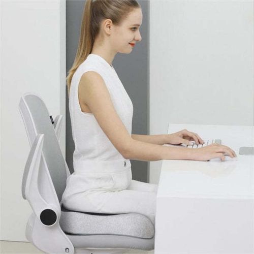 Seat Cushion Long Sitting Hours On Office/Home Chair, Car, Wheelchair -Memory Foam For Hip,