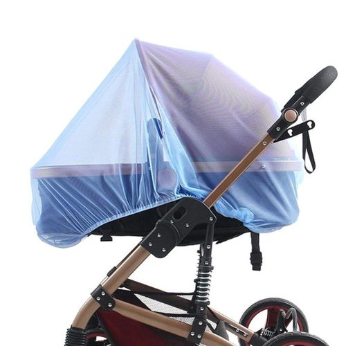 Baby Stroller Mosquito Net Infant Car Seats Insect Net Mosquito Repellent for Carriers Cradles Crib New,Blue NO5112