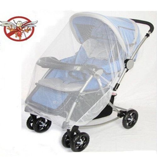Baby Pram Pushchair Mosquito Net Fly Midge Stroller Protector Insect Bug Cover 100*85cm