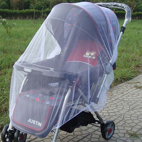 Baby Pram Pushchair Mosquito Net Fly Midge Stroller Protector Insect Bug Cover 100*85cm