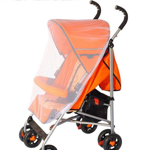 Baby Pram Pushchair Mosquito Net Fly Midge Stroller Protector Insect Bug Cover 100*85cm