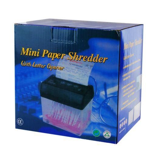 Mini USB Paper Shredder With Letter Opener