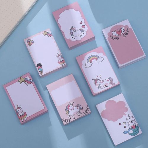 60*90mm Stationery Cartoon Animals Memo Pad Sticky Bookmark Flags Index Tab Notes Label Paper Stickers