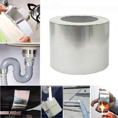 Self-adhesive Aluminium Foil Tape WaterProof & UV Resistant Cost-Effective Glass Floor Super Pipe Repair Water Proof Tape #303