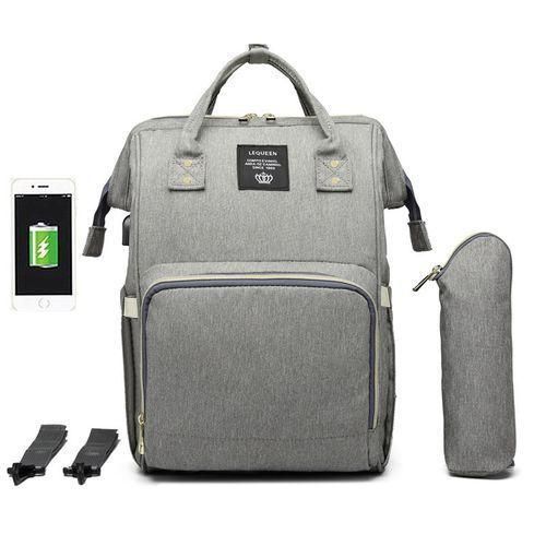 Mummy Bag Charging USB Shoulder Bag  Large Capacity