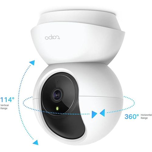 Tapo TP-Link Pan/Tilt Security Camera for Baby Monitor, Pet Camera w/Motion Detection, 1080P, 2-Way Audio, Night Vision, Cloud & SD Card Storage, Works with Alexa & Google Home (Tapo C200)