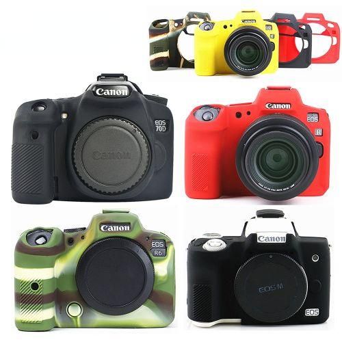 Silicone Case For Canon EOS R Protective Soft Cover