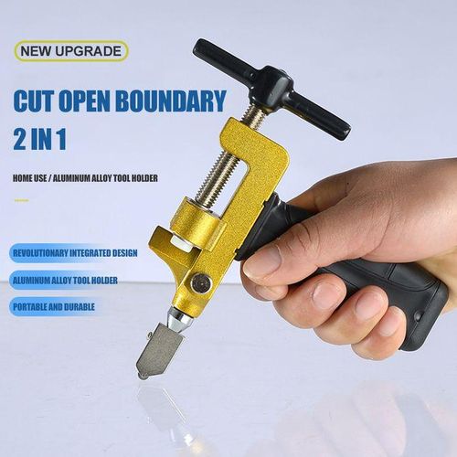 2 In 1 Ceramic Cutter Glass Tile Breaker Wheel