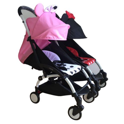 Twins Baby Stroller Connector Adjustable Innovative Stroller Adapter for Umbrella Strollers NO5293