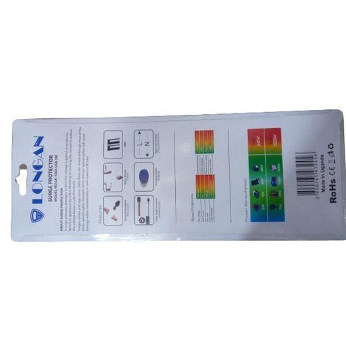 Logan 5 Way Heavy Duty USB  Extension Cable Socket  - White