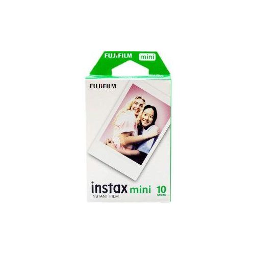 Fujifilm Instax Mini Film Single Pack 10 Sheets Per Pack, White Border