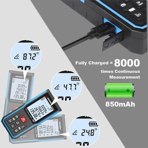 Laser Distance Meter Digital Rangefinder 120m 100m 70m 50m Laser Distance Measurer Electronic Level Ruler Range Finder