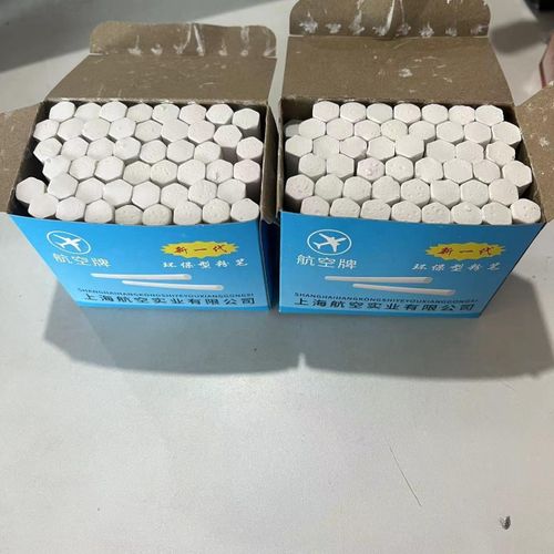 Conte Crayon Blackboard Newspaper Children's Dust-Free Household Teacher Non-Toxic White Color Hexagonal Erasable Chalk