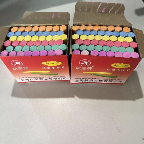 Conte Crayon Blackboard Newspaper Children's Dust-Free Household Teacher Non-Toxic White Color Hexagonal Erasable Chalk