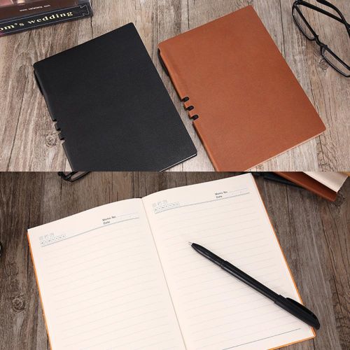 A5 Retro Style Hardcover Planner  Compact Size Space Saving School Accessories for Business Office Stationery Student NO5249