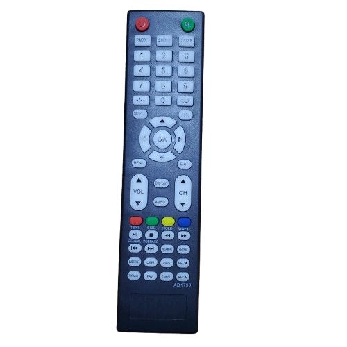 Remote Control Replacement For Golden Tech- Smart-X TVs- Black