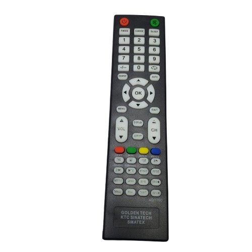 Remote Control Replacement For Golden Tech- Smart-X TVs- Black