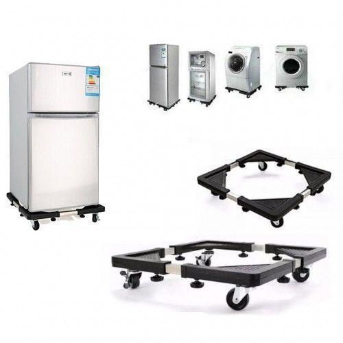 Fridge Guard and Fridge Stand  - White/Black
