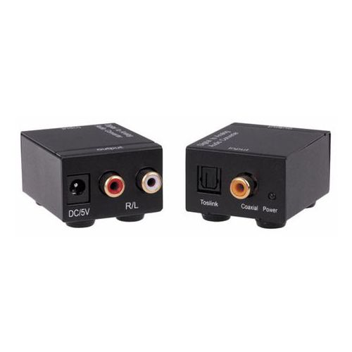 Digital To Analog Audio Converter  Adapter-Black