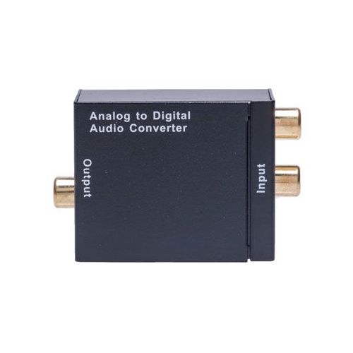 Digital To Analog Audio Converter  Adapter-Black