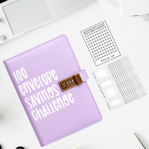 100 Envelope Challenge Binder Savings Challenges