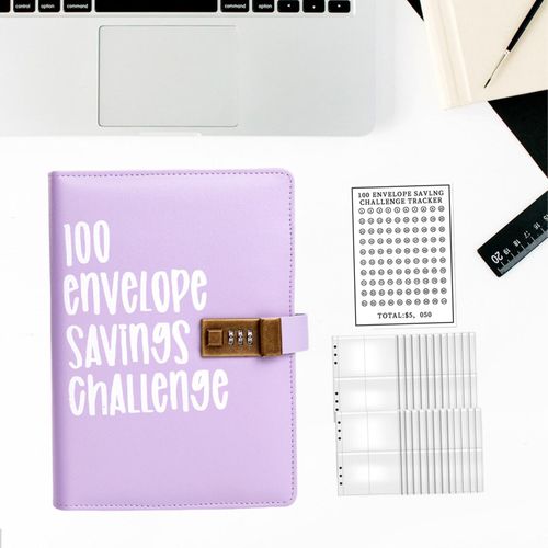 100 Envelope Challenge Binder Savings Challenges
