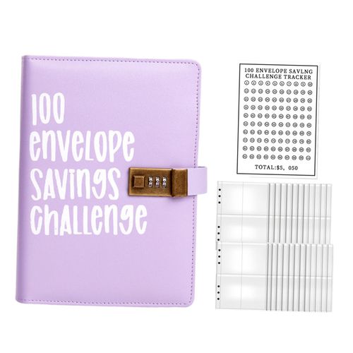 100 Envelope Challenge Binder Savings Challenges