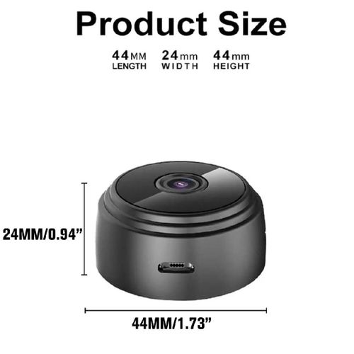 Mini Camera Wireless WiFi Smart Home Surveillance IP Camera for Indoor