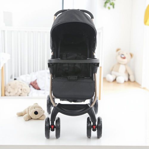 Baby Stroller Newborn - 3 Years - Black