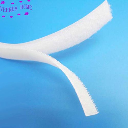2 Roll 25 Meters Black White Hook And Loop Fastener Tape Magic Nylon Sticker Adhesive Loop Disks Velcros 3M Glue 16/20/25/30mm