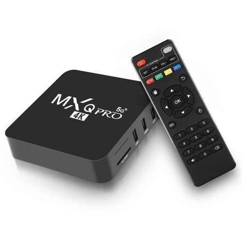 Mxq Pro Tv Box 2GB RAM 16GB ROM 4K Ultra HD TV Box 5G Android TV Box - Black