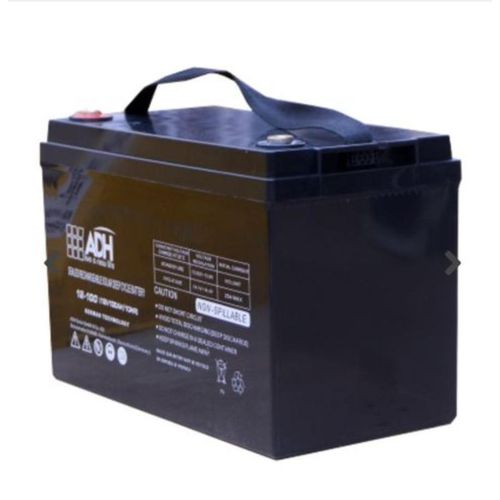 ADH 70AH, 12V/20HR Solar, Fast Charging Sealed Rechargeable Deep Cycle Battery - Black