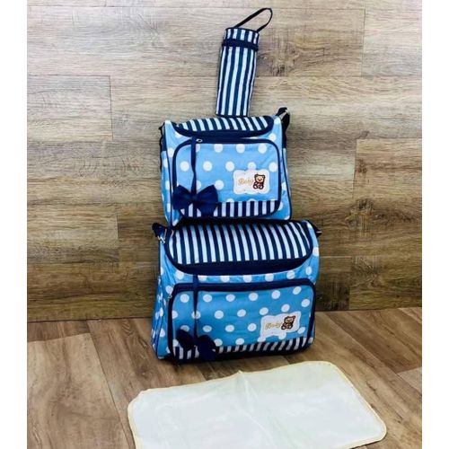 3Pcs Lovey Dovey Baby Bag - Multi-Colors