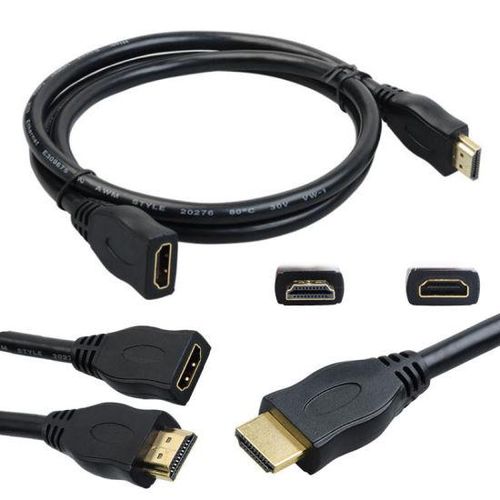 HDMI Male To Female Extension Cable – 30cm Hdmi Extender