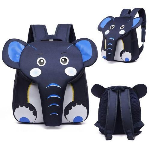 Elephant School Backpack For Children Cute 3D Animal Kids School Bags Boys Girls SchoolbagPink