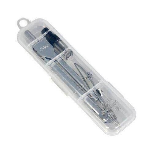 Deli 8601 Steel Drawing Compass Math Geometry Tools For School Student