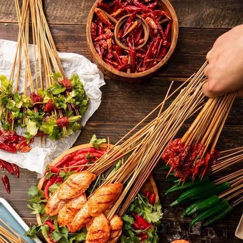 Falcon 1000pcs Multi Purpose Cocktail/Fruit/Suya Picks Skewers Stick